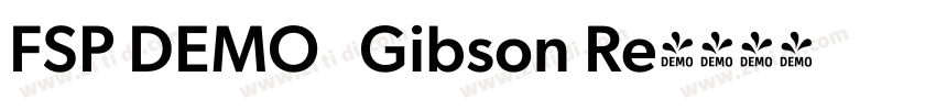 FSP DEMO   Gibson Re字体转换
